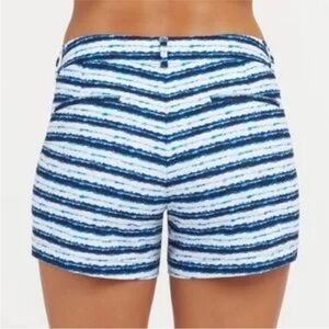 Spanx NWT Striped Blue Women's Shorts medium